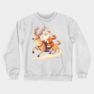 Happy Santa Claus Crewneck Sweatshirt